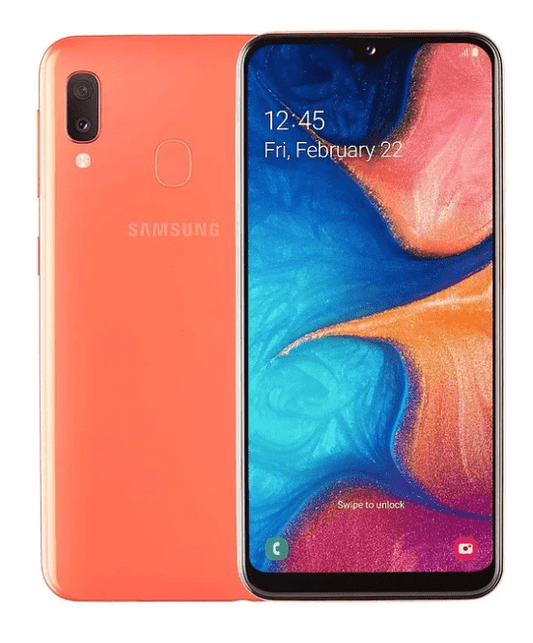Smartphone Samsung Galaxy A20e Coral 128GB – RECONDICIONADO Grade A