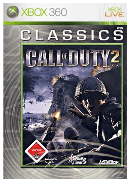 CALL OF DUTY 2 CLASSICS XBOX 360 - USADO