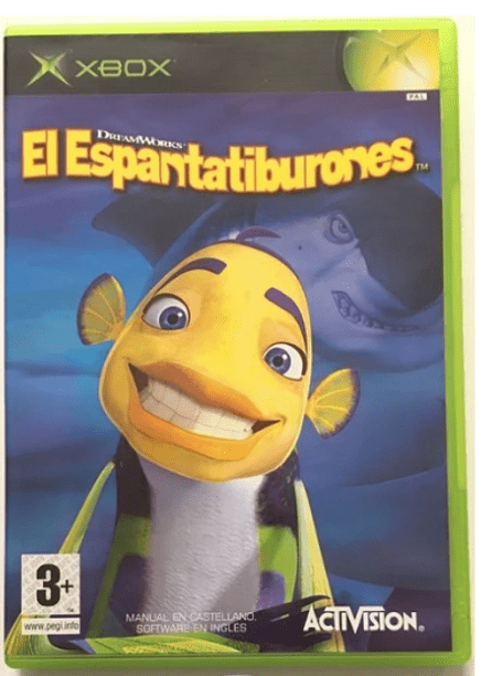 XBOX Los Espantatiburones Shark Tale - USADO