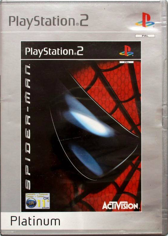 PS2 Spider-Man PLATINUM - USADO