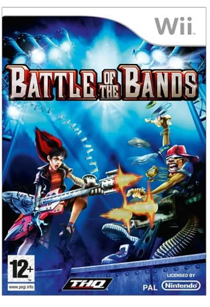 WII BATTLE OF THE BANDS - USADO