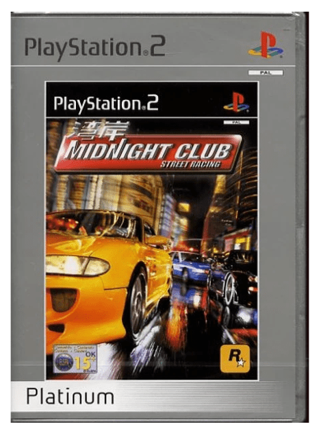 PS2 MIDNIGHT CLUB PLATINUM - USADO