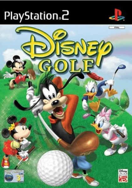 PS2 DISNEY GOLF - USADO