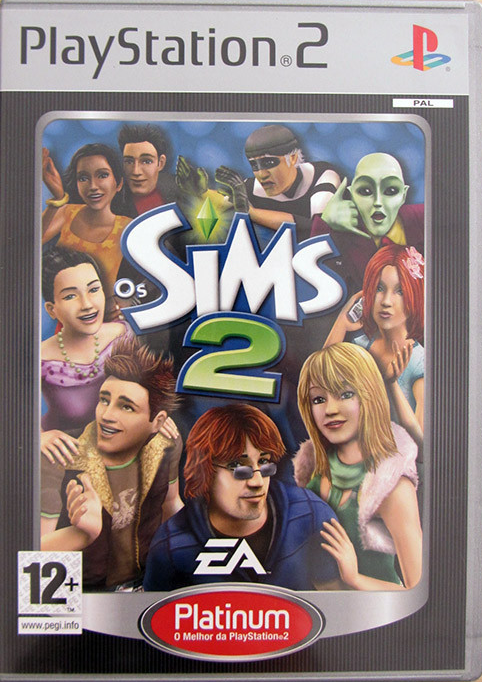 PS2 OS SIMS 2 - Platinum - USADO