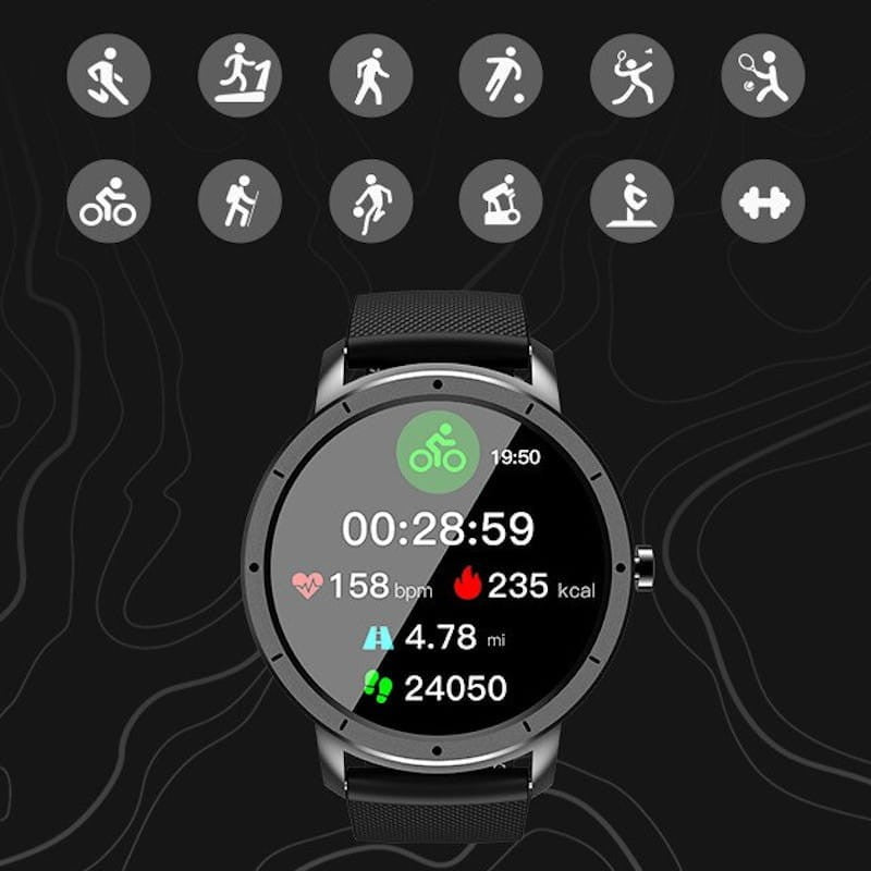 Smartwatch IWO HW21 Preto