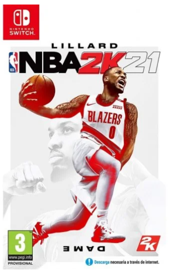 SWITCH Nba 2K21 - USADO