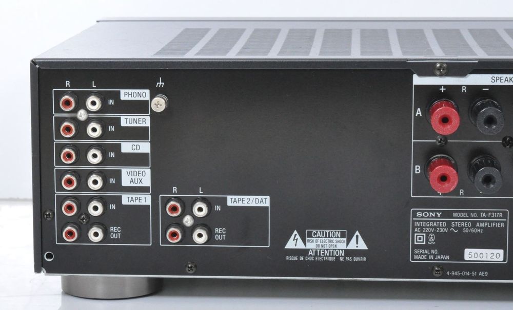 AMPLIFICADOR AUDIO SONY F317R - USADO