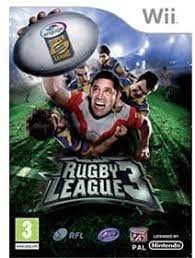 WII RUGBY LEAGUE 3 - USADO