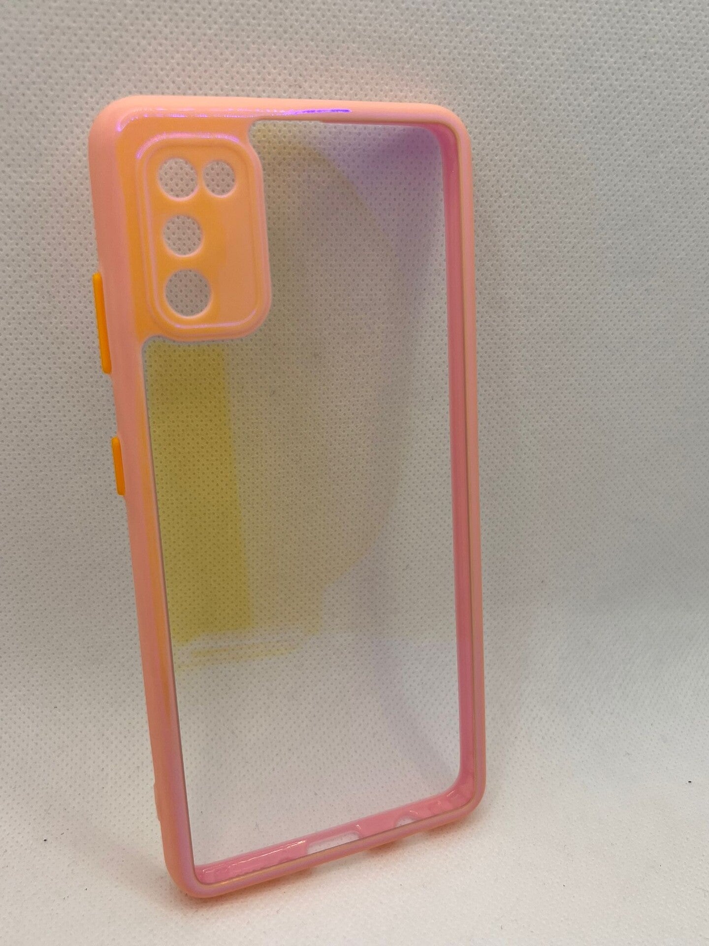 Capa Silicone Transporte e Salmão Samsung A41