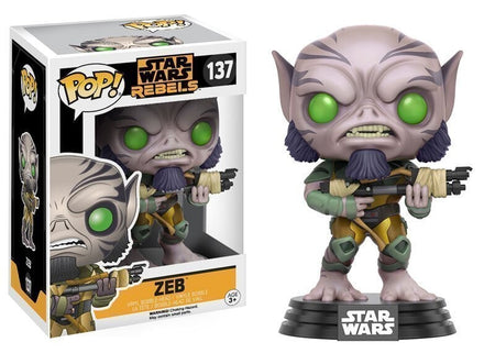 FUNKO POP! Star Wars Rebels Zeb